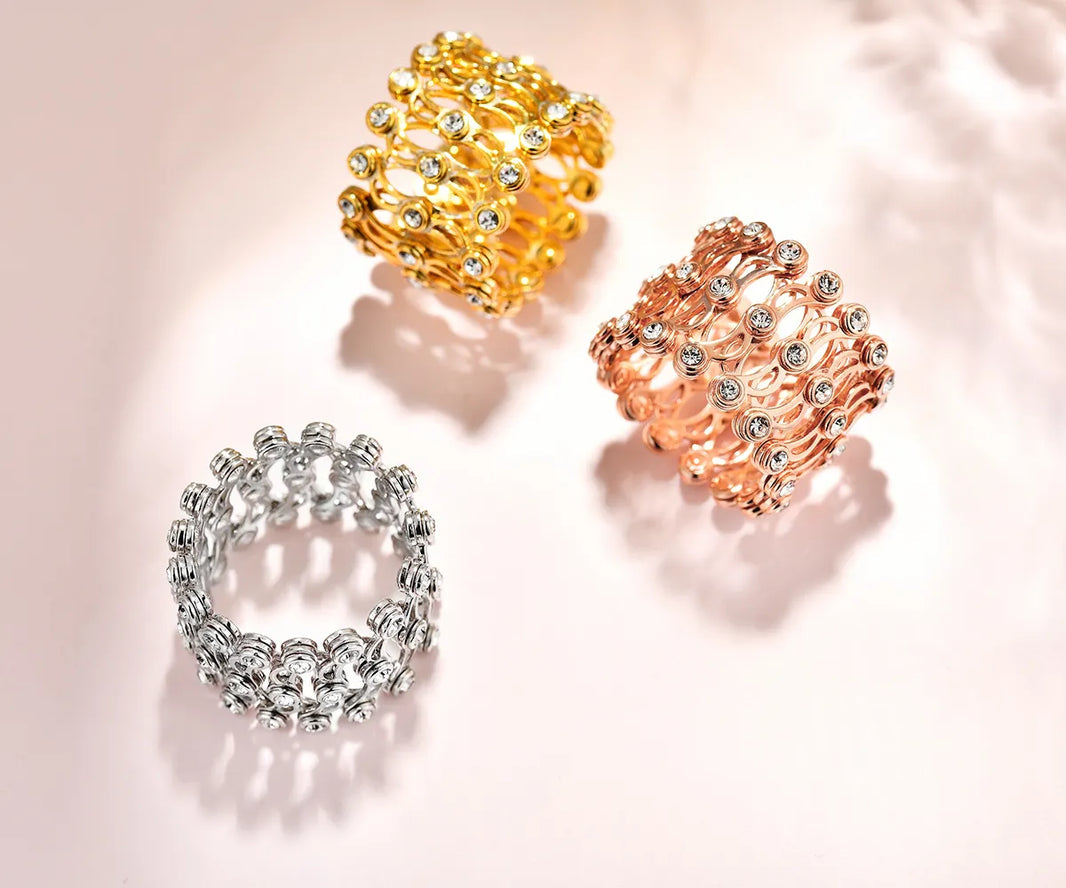 Silver Magic Rings cum Bracelets
