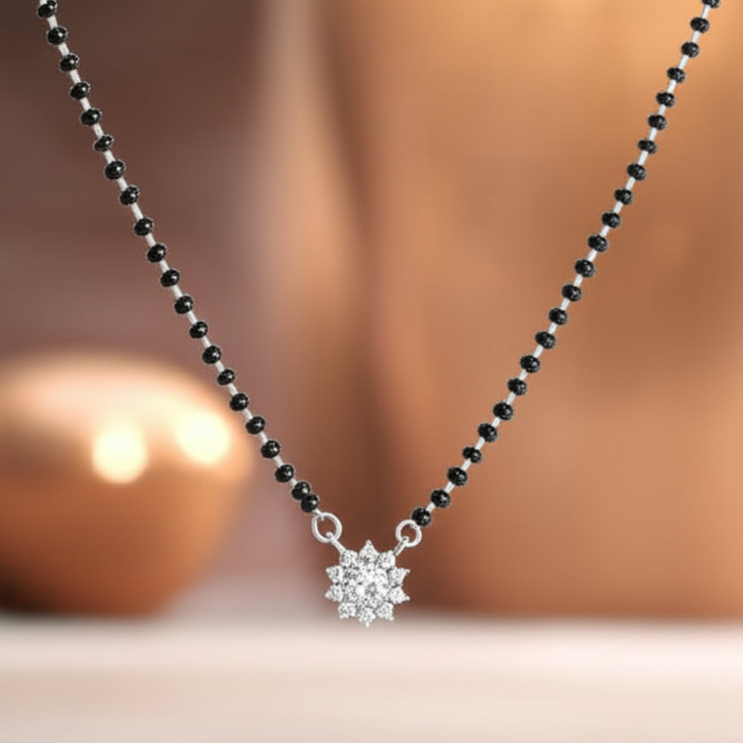 Silver Mangalsutra