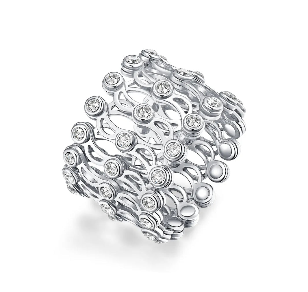 Silver Magic Rings cum Bracelets