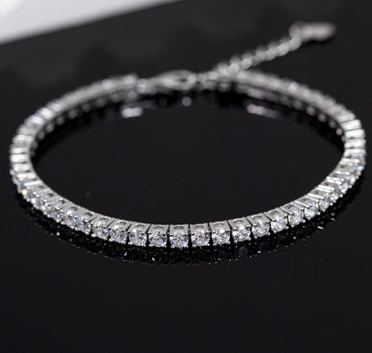Silver Tennis Bracelet