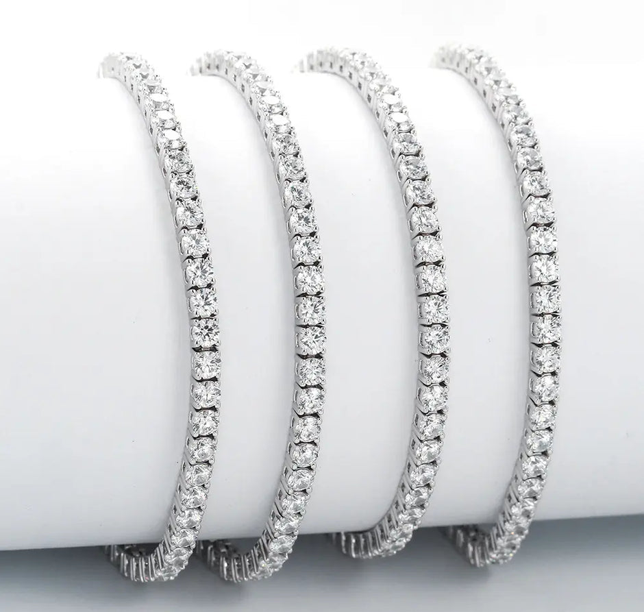 Silver Tennis Bracelet
