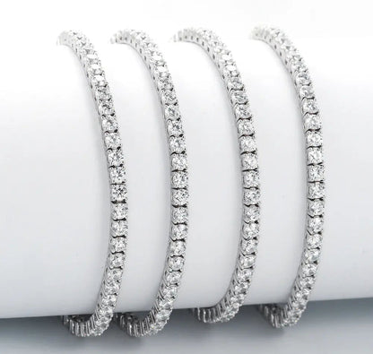 Silver Tennis Bracelet