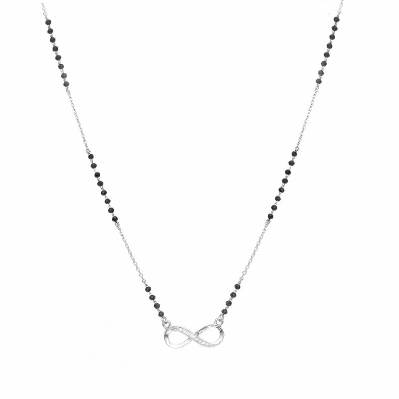 Silver Infinity Love Mangalsutra
