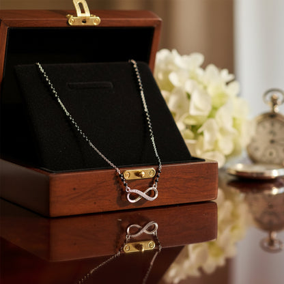 Silver Infinity Love Mangalsutra