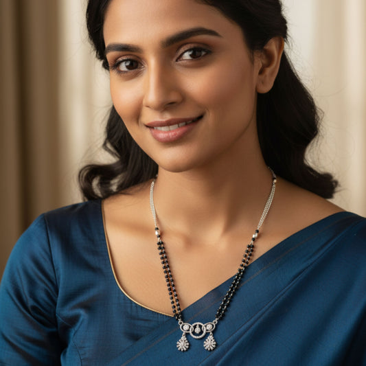 Silver Mangalsutra for women