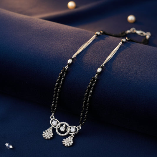 Silver Mangalsutra
